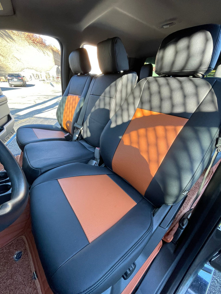After Installing Custom Seat Covers